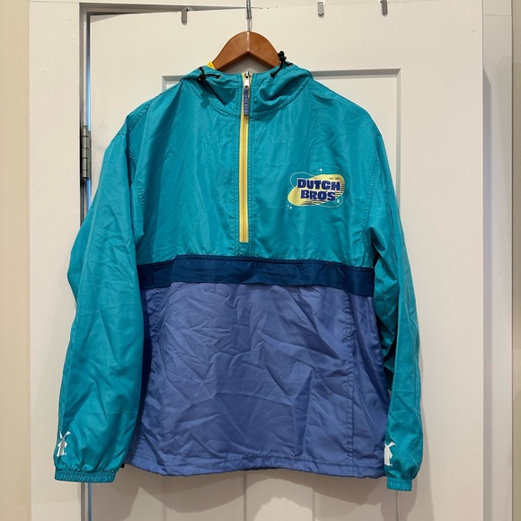 Dutch Bros Jackets & Blazers - Dutch Bros Aqua Jacket Small